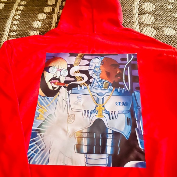 Mechavelli Tu Pac Hoodie New With tags - Picture 2 of 4